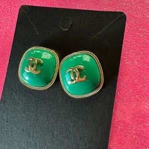 CC Teal Studs
